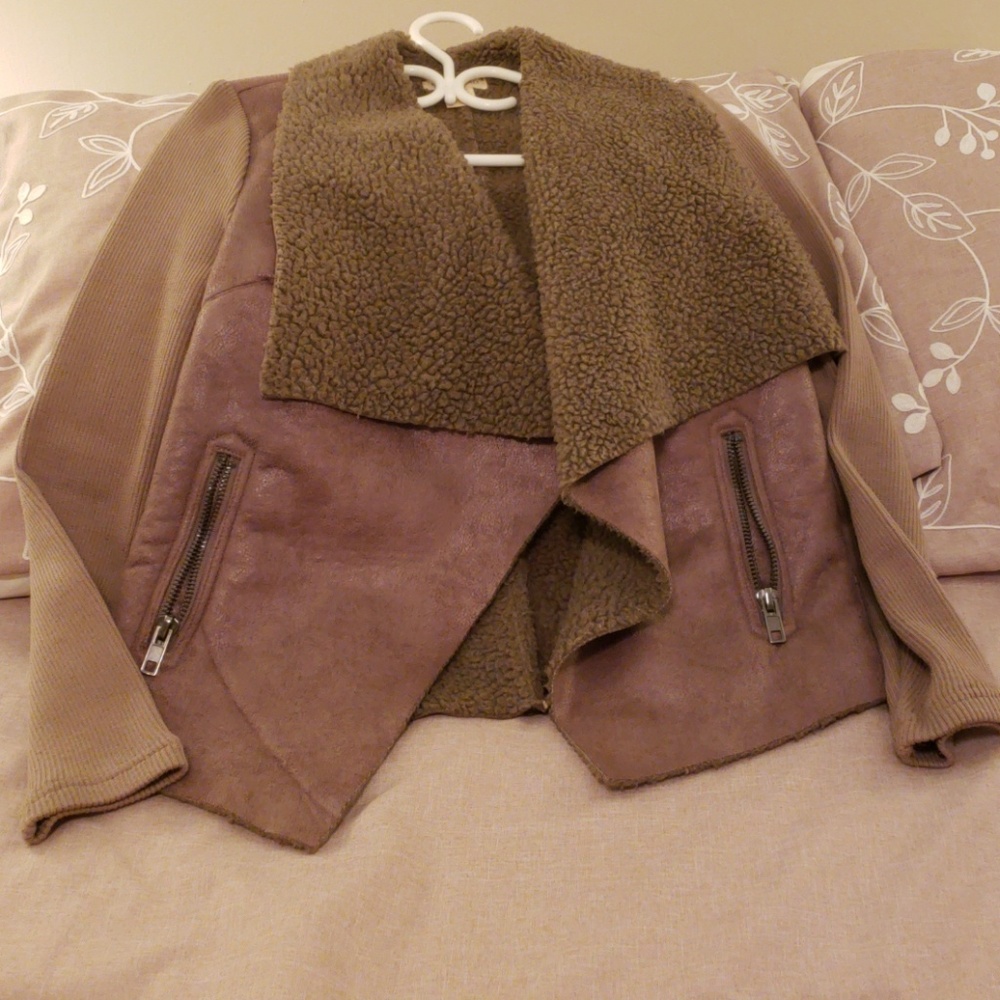 Warm, fleece jacket.